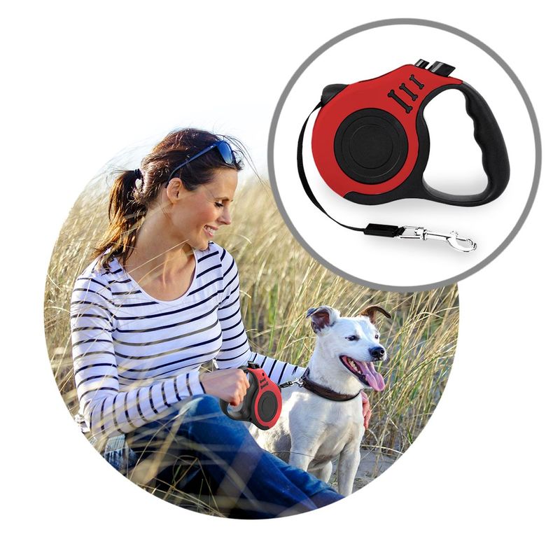 COMPRALOENCASA COM - Correa Retráctil Para Mascotas 3M Resistente 125Kg 14195-55