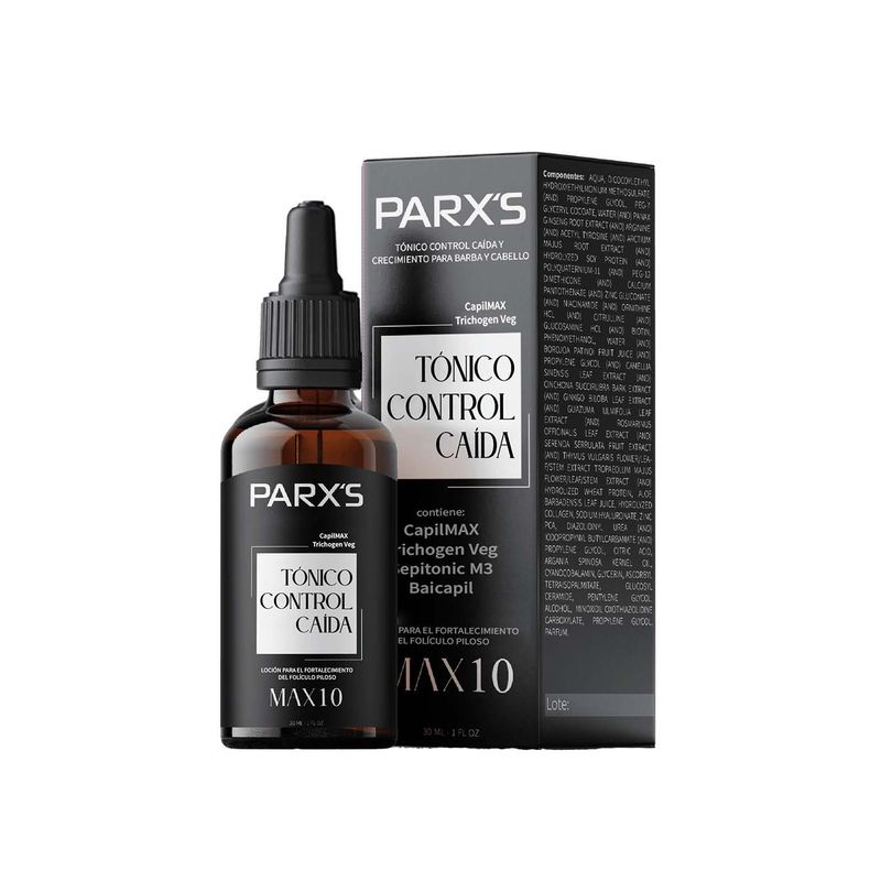 PARXS BARBER - Tonico Anticaida Masculino Parx´s Max 10