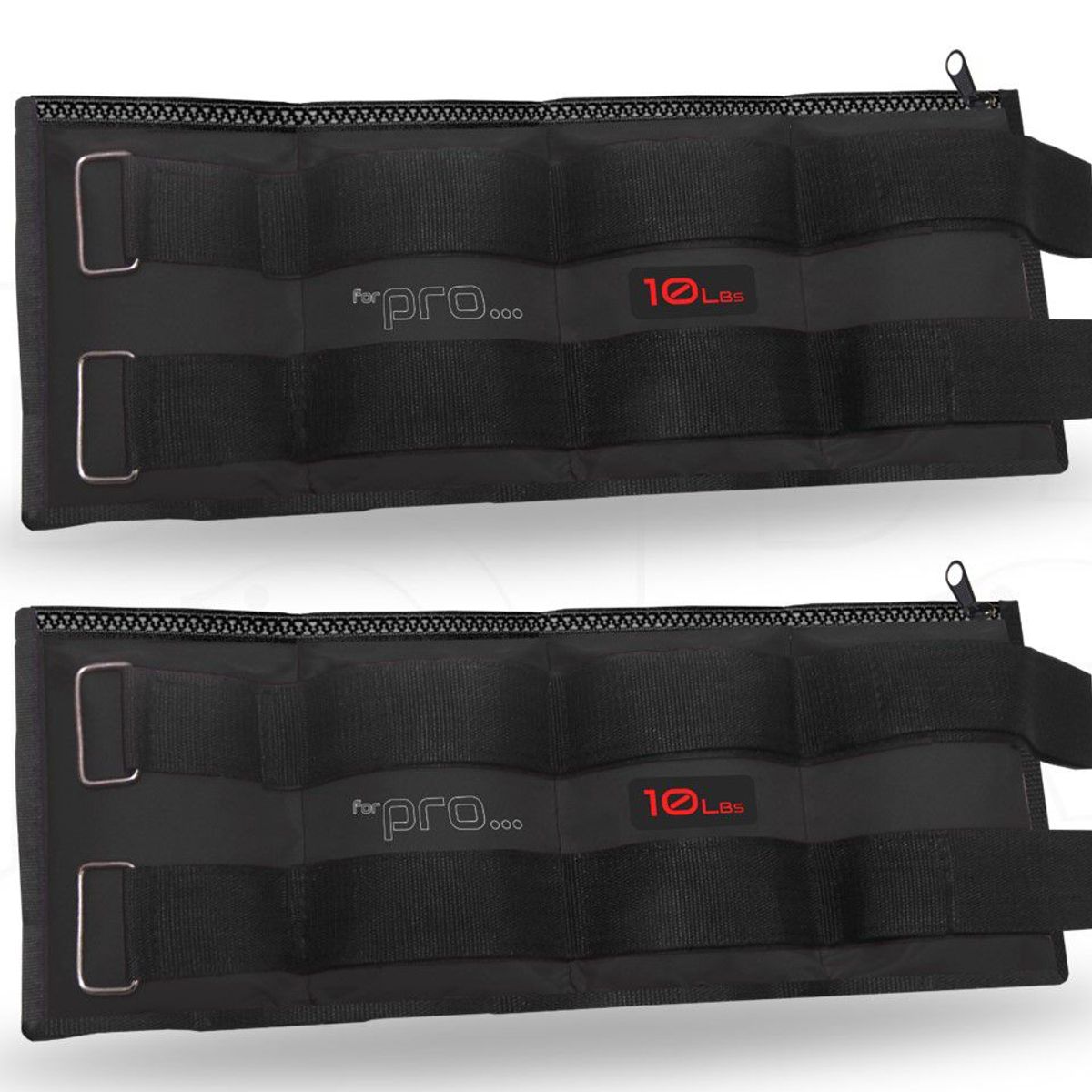LAVEF - Pesas Tobilleras Graduables Ejercicios 20lb 10kg Negro