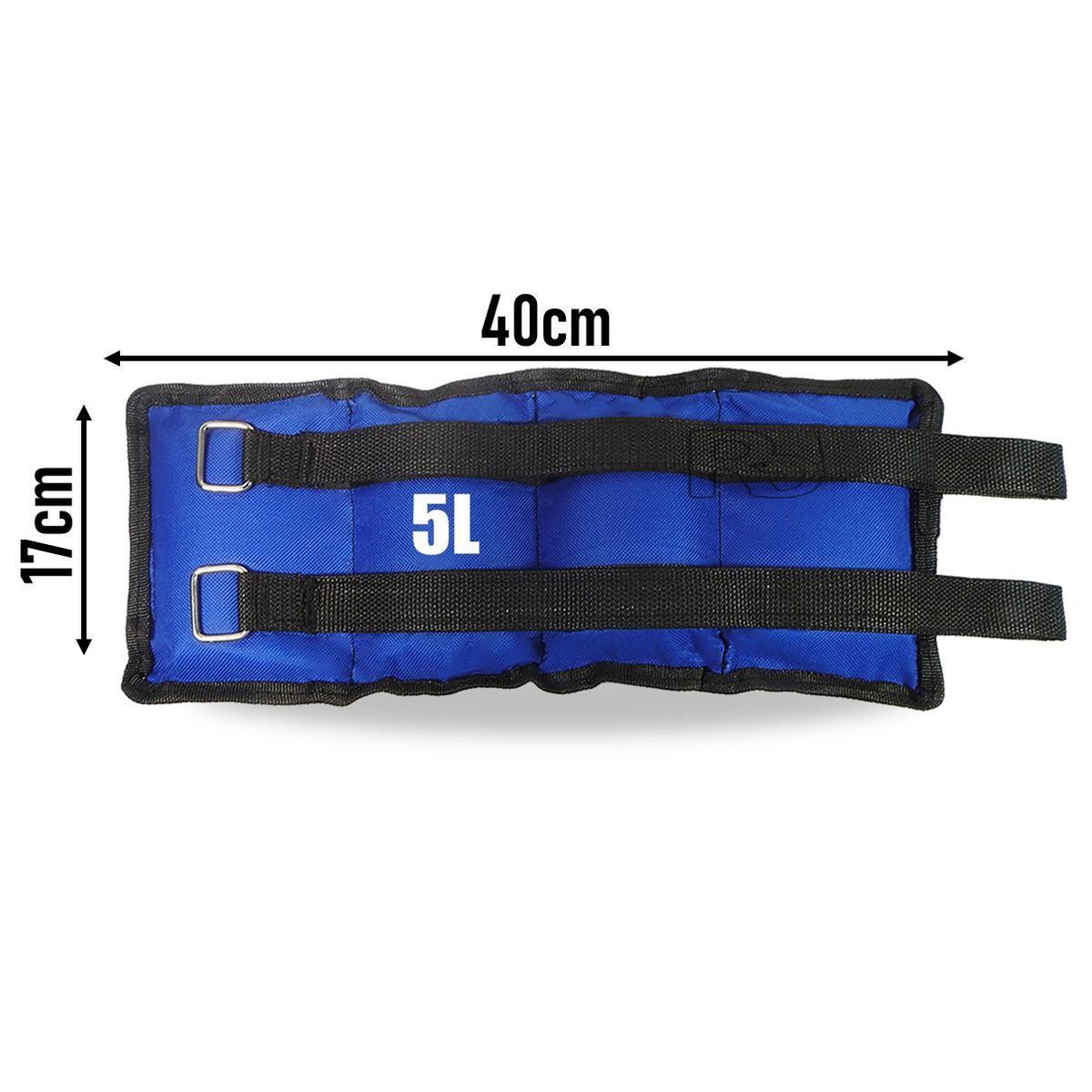 LAVEF - Pesas Para Muñecas y tobillos 10 Libras (5kg) Azul