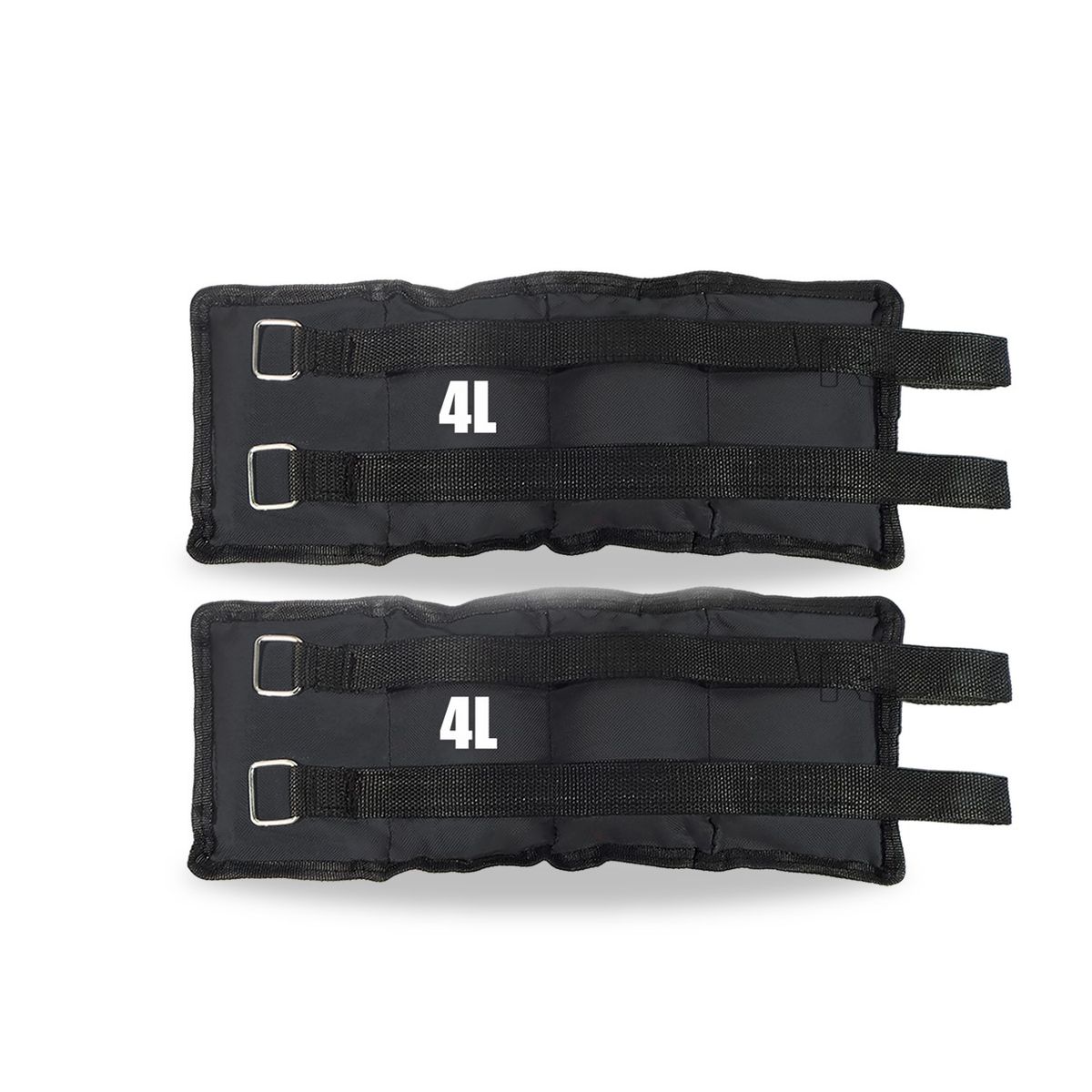 LAVEF - PesasTobilleras Pesas Para Muñecas 8 Lbs(4 Kg) el par, Negra