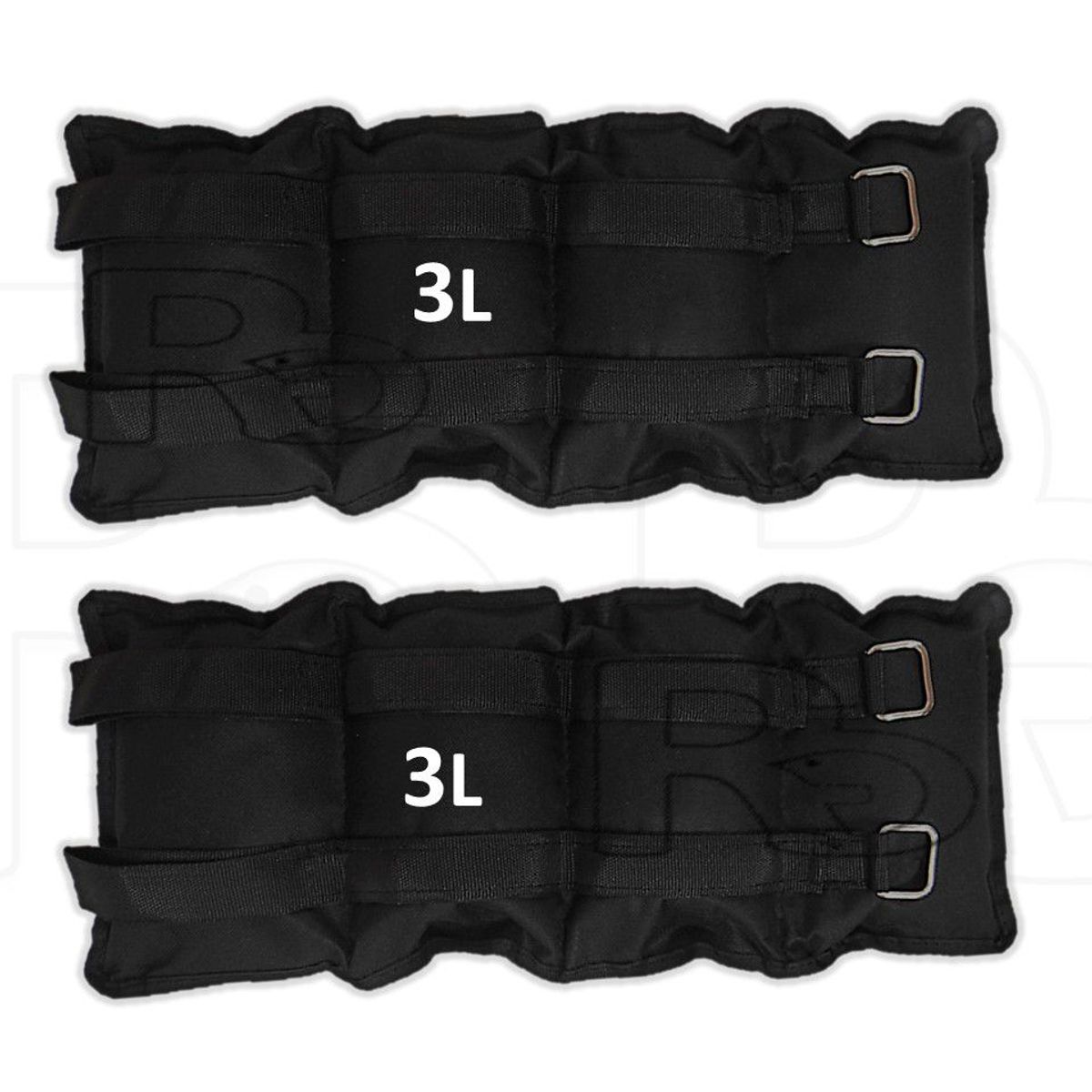 LAVEF - Pesas Tobilleras Pesas Para Muñecas 6 Lbs.(3 Kg) Negro