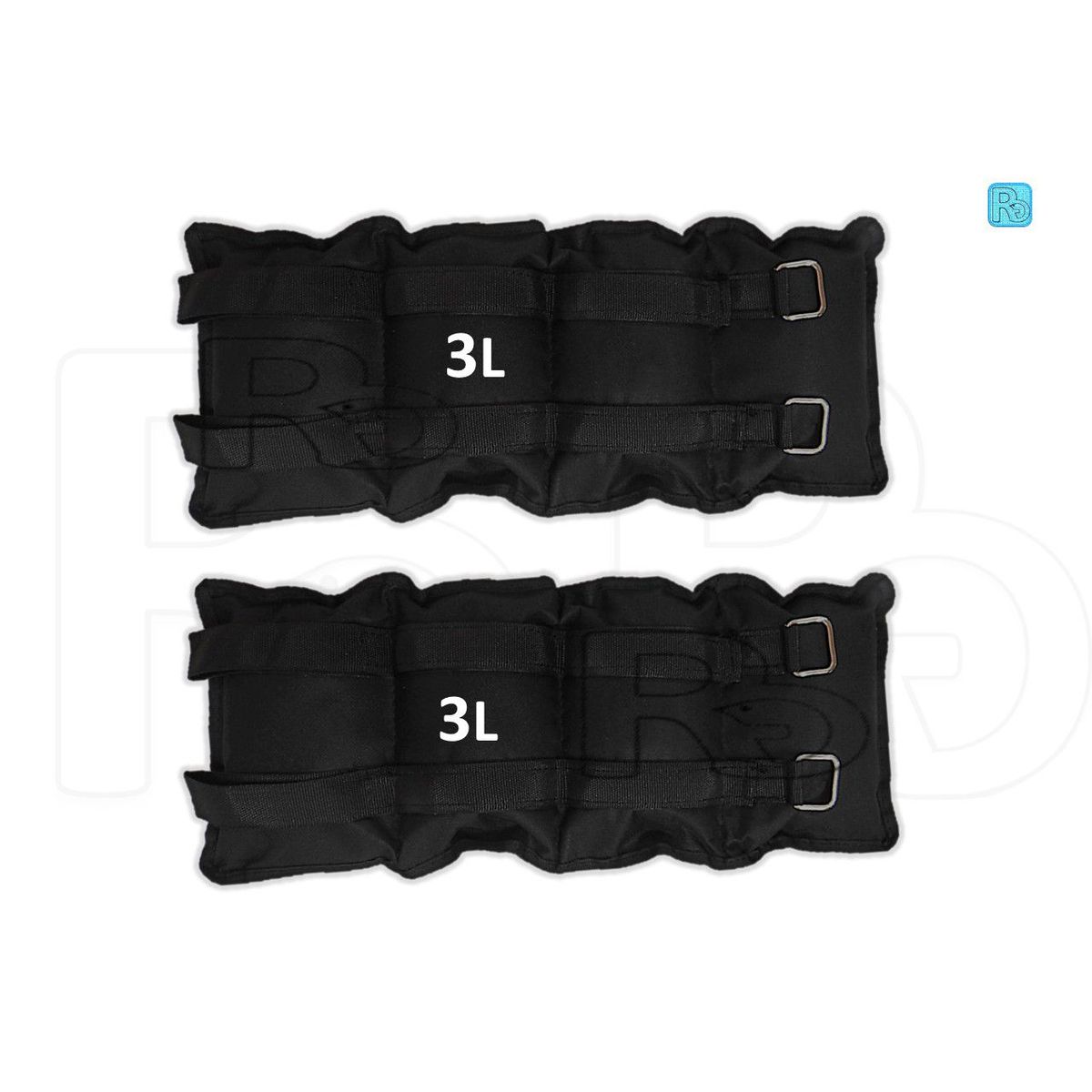 LAVEF - Pesas Tobilleras Pesas Para Muñecas 6 Lbs.(3 Kg) Negro