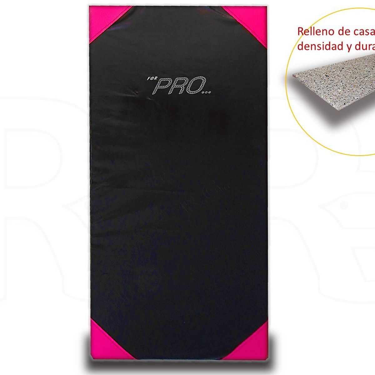 LAVEF - Colchoneta Profesional Para Gimnasio Pilates Jardines Fucsia