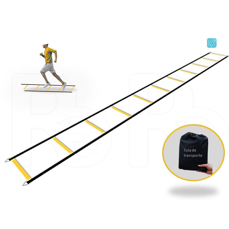 LAVEF - Escalera Para Agilidad Y Coordinación Entrenamiento 10pasos