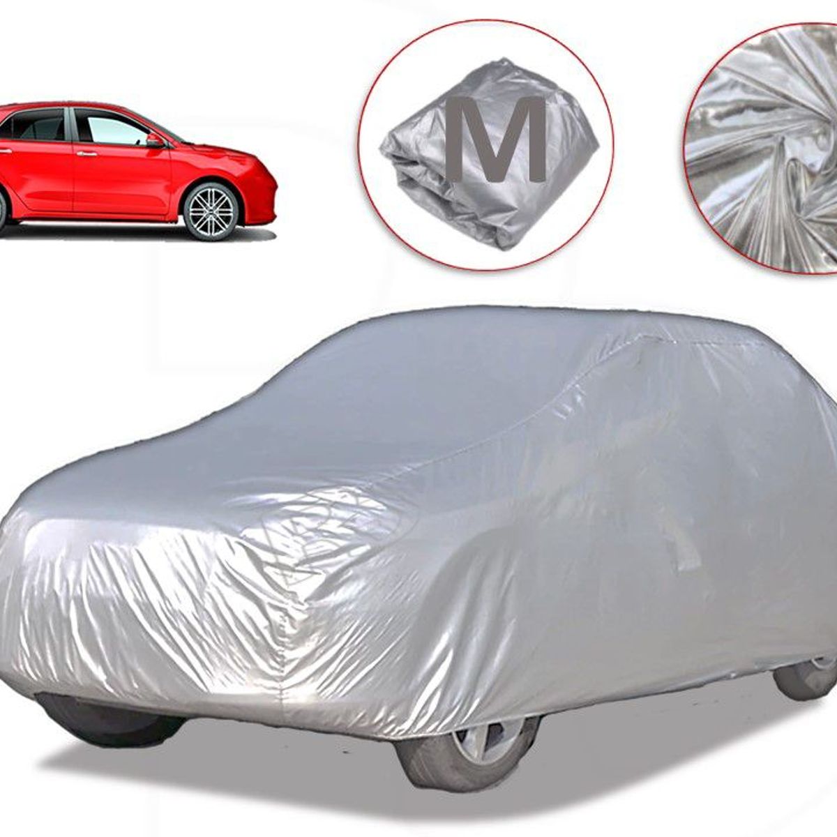 LAVEF - Pijama Impermeable Para Carro Qp Talla M metalizada