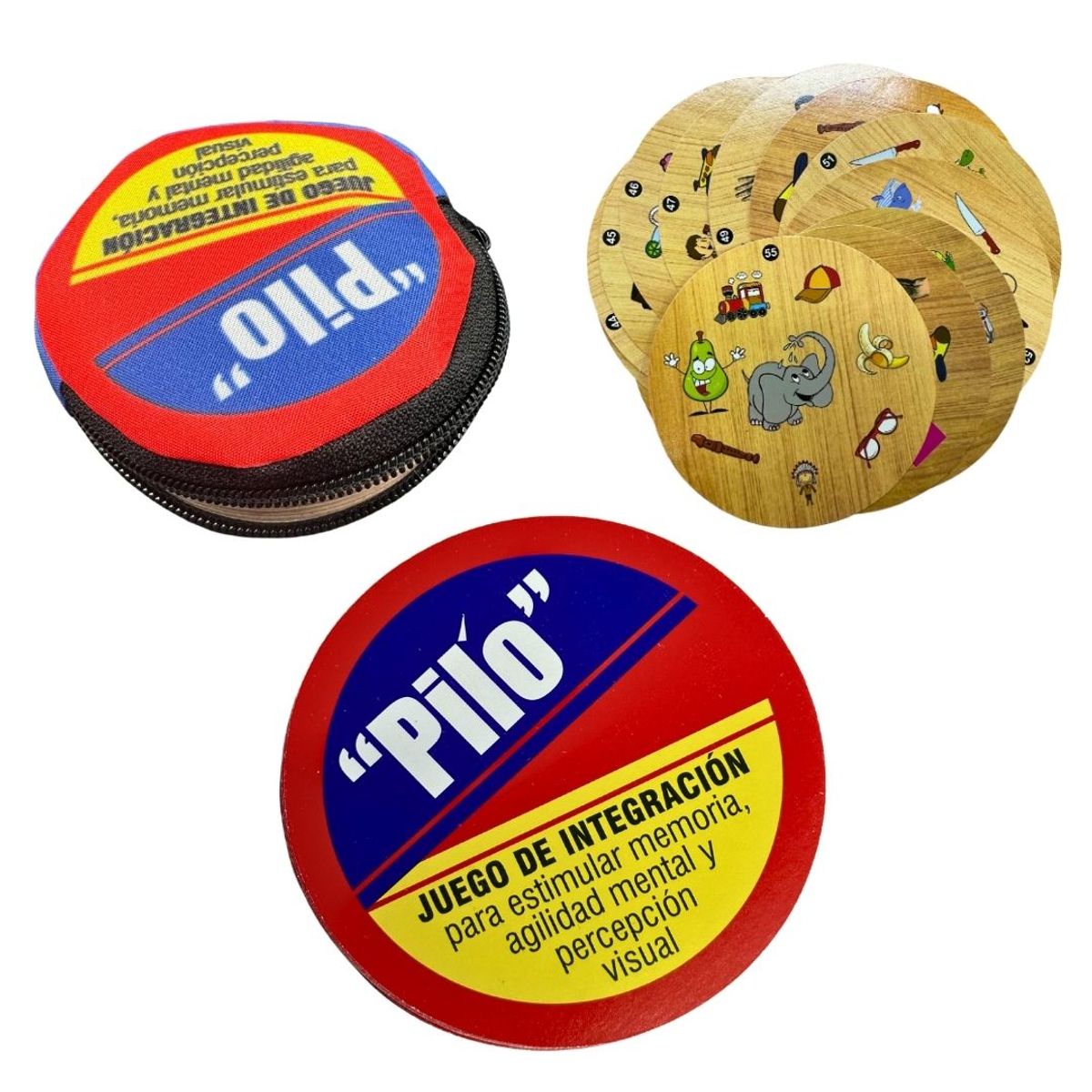 GENERICO - Juego De Integración Pilo Estimula Memoria Percepción Visual