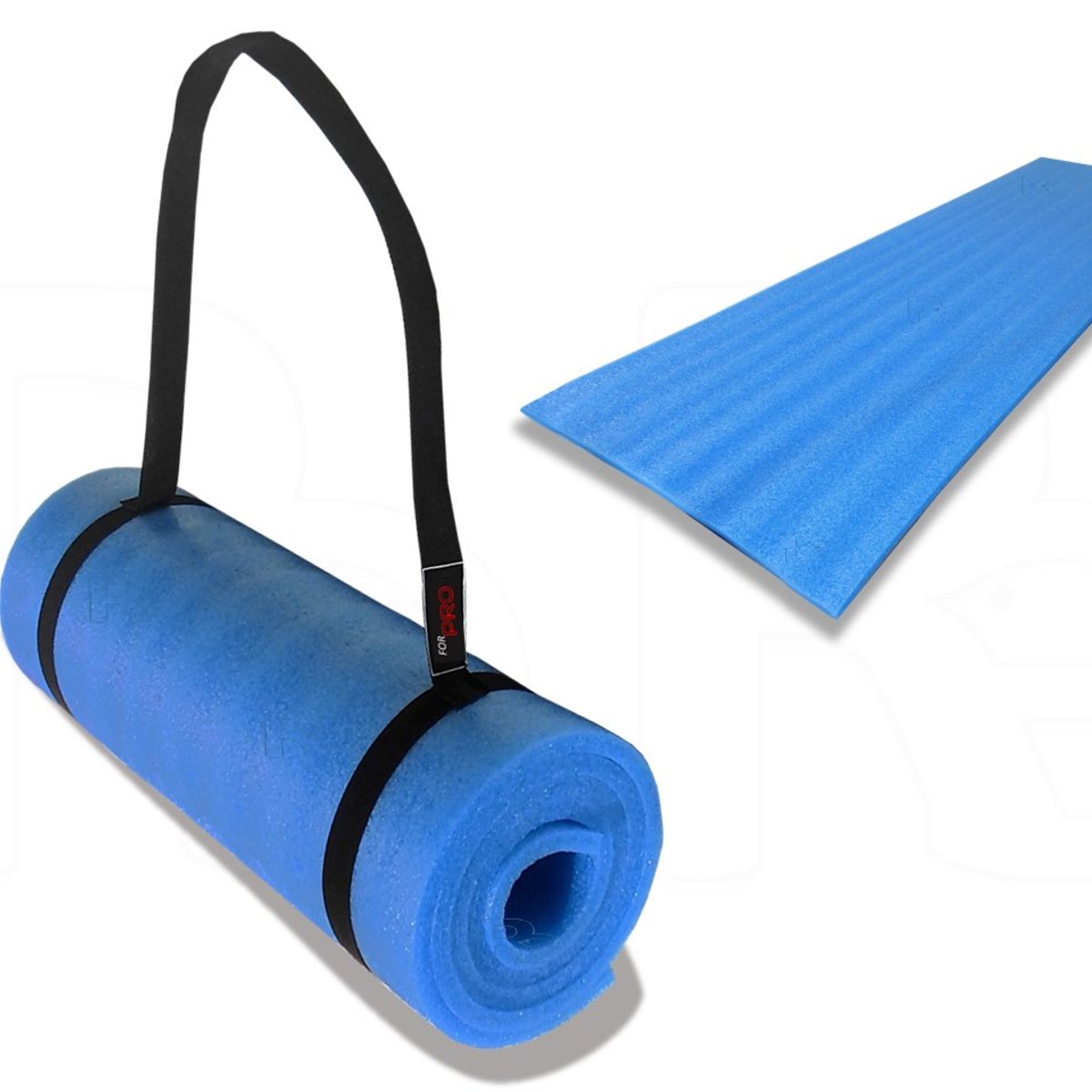 LAVEF - Colchoneta Basica Para Hacer Ejercicio Gimnasio Yoga Azul
