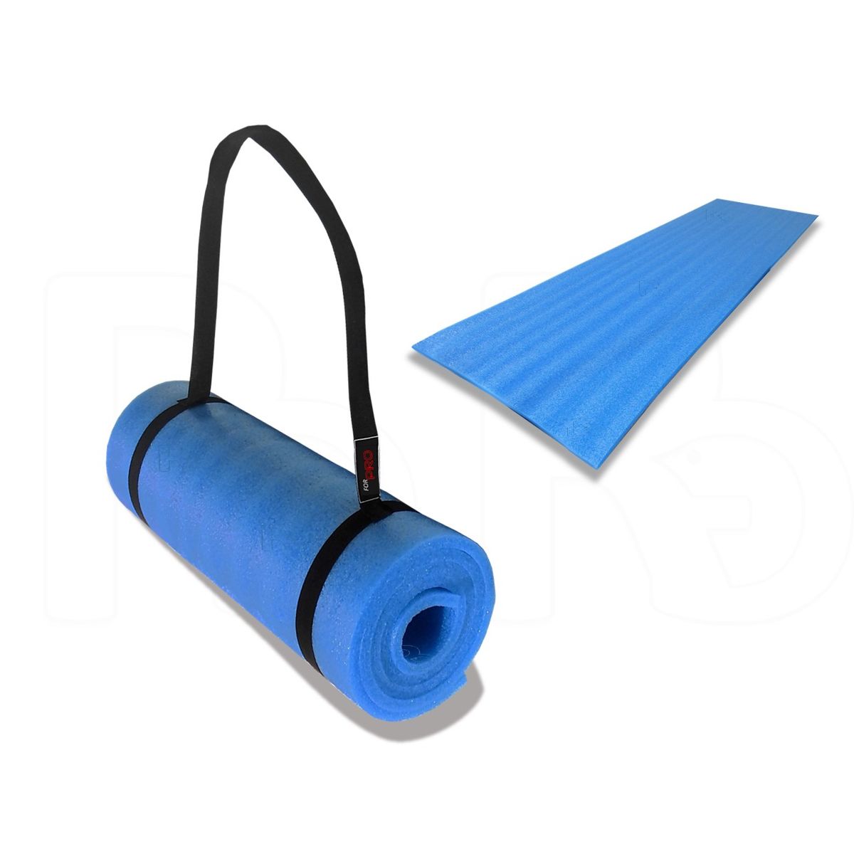 LAVEF - Colchoneta Basica Para Hacer Ejercicio Gimnasio Yoga Azul