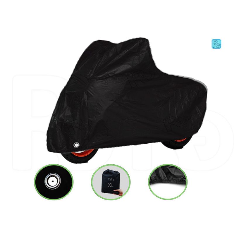 GENERICO - Forro Protector Pijama Moto Con Argolla Metálica Talla XL