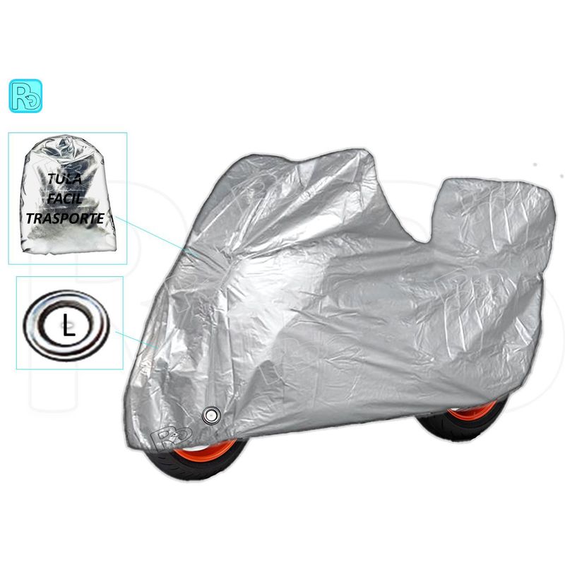 LAVEF - Pijama Protector  Moto Con Maletero, contra Rayos Uv Talla L