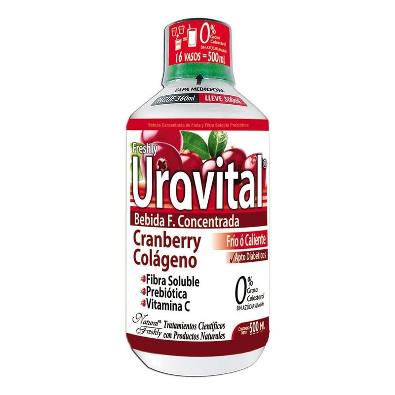 NATURAL FRESHLY - Uravital Colageno X 500ml