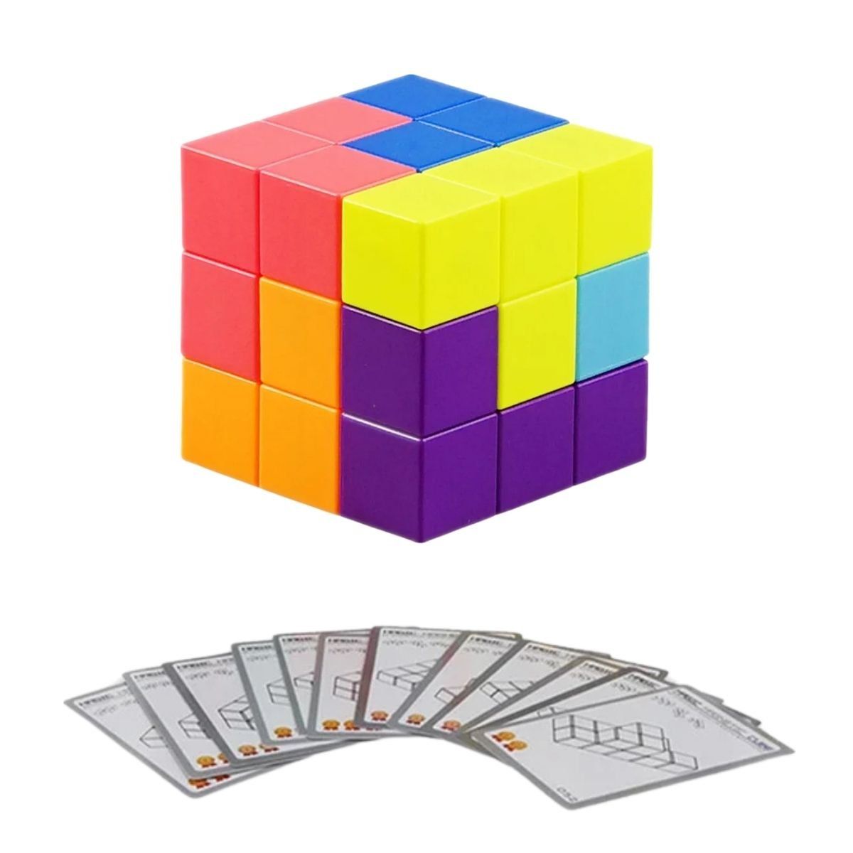 GENERICO - Cubo De Rubik Magnetico Soma Magnetic Cube Fidget Antiestres