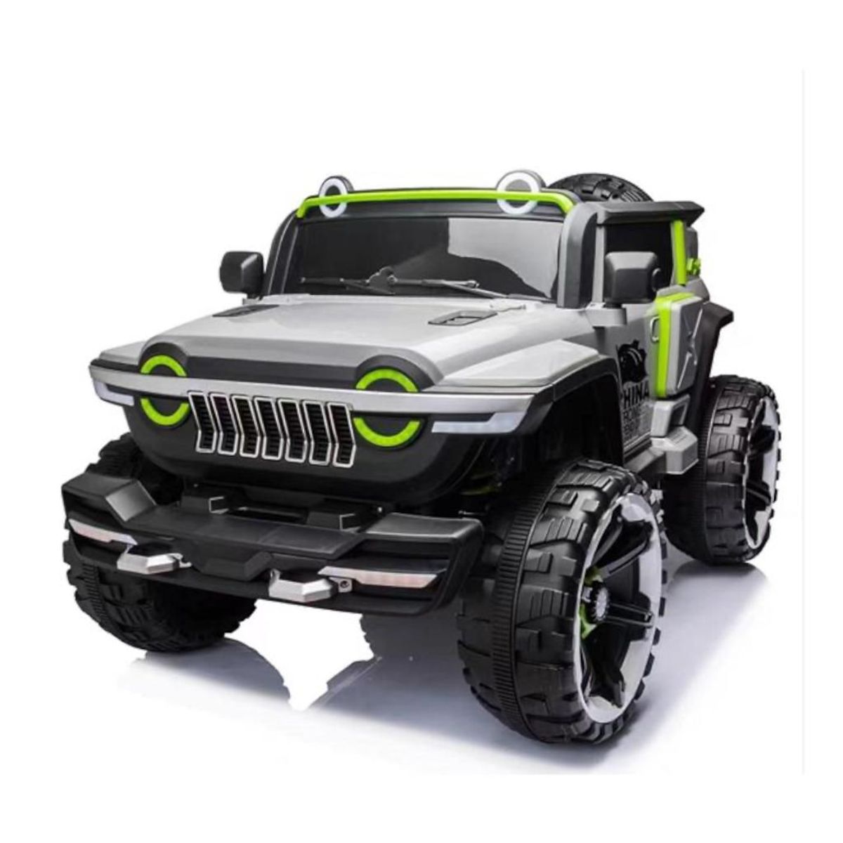 GENERICO - Carro Eléctrico Niños 4x4 Todo Terreno 1 a 7 Años C/Remoto