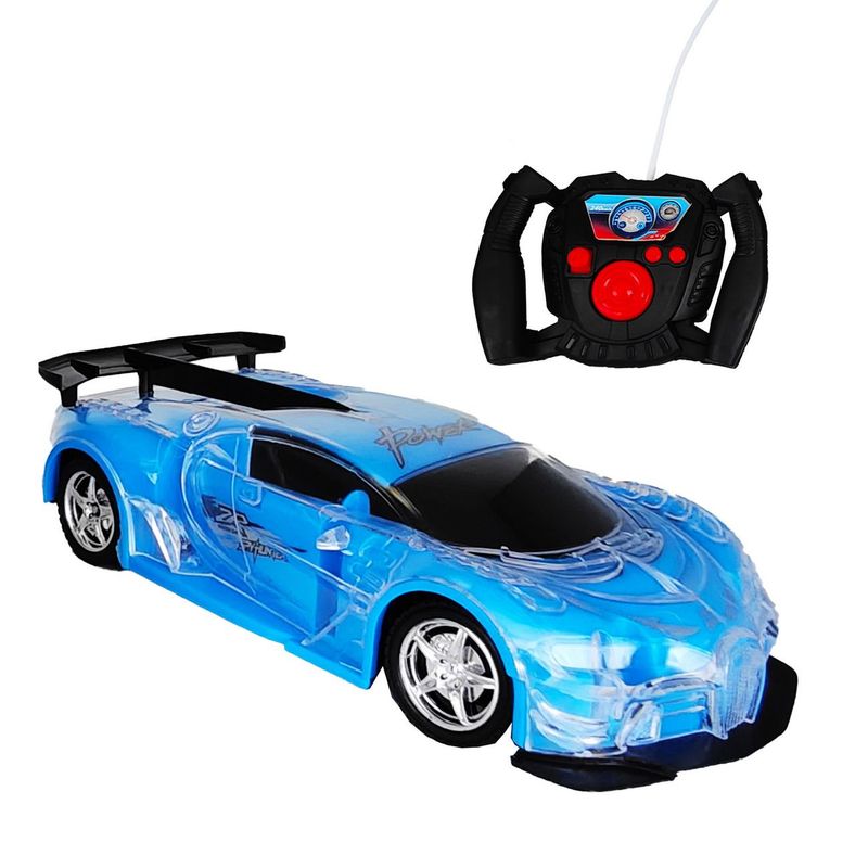 DAYOSHOP - Carro De Carreras Juguete Control Deportivo Luces  Baterias