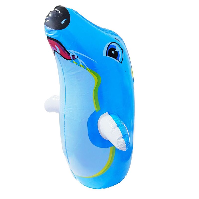 DAYOSHOP - Puching Inflable Infantil Porfiado Foca Juguete Niños