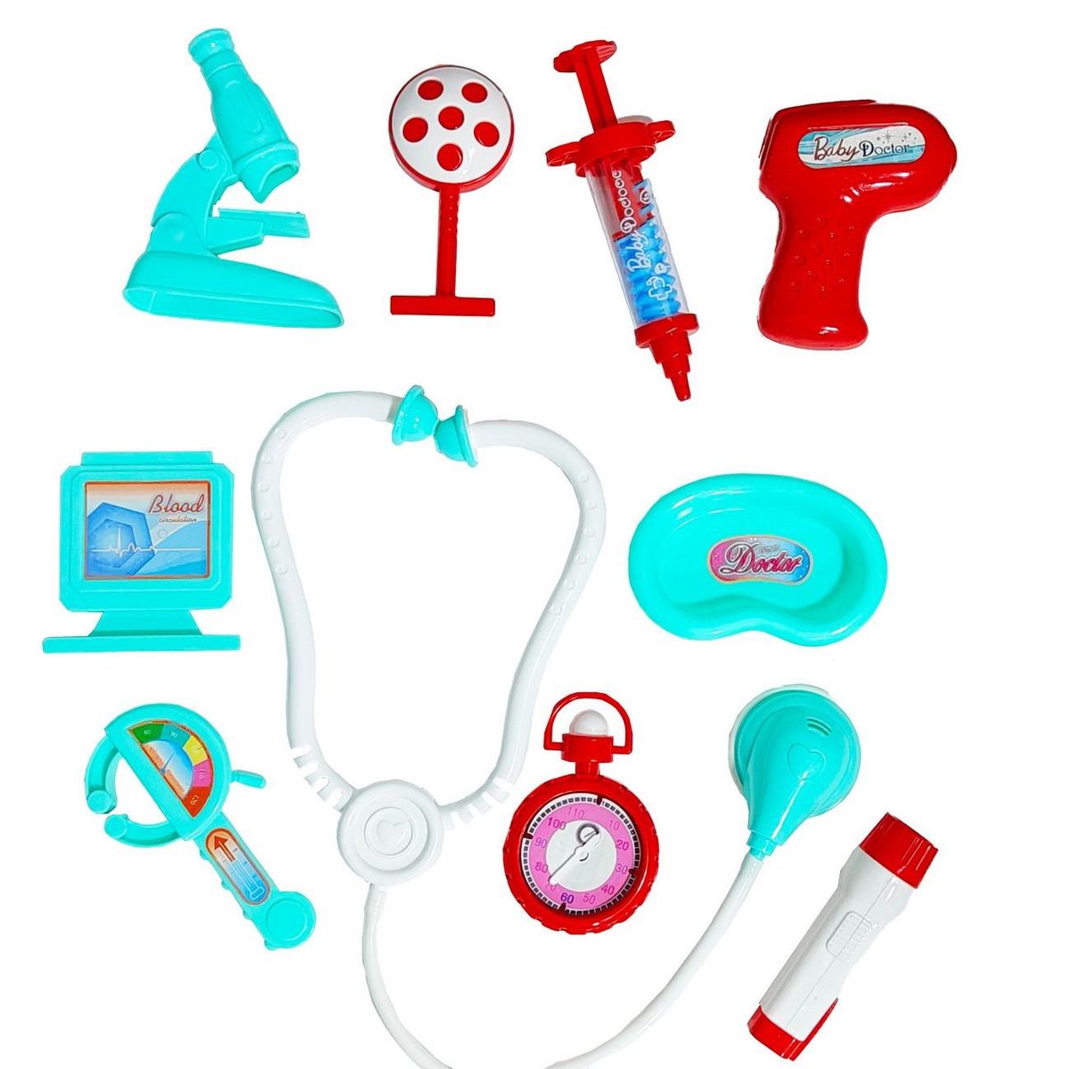 DAYOSHOP - Set Doctor Doctora Kit Medico Bebe Juguete Niños Dotaciòn