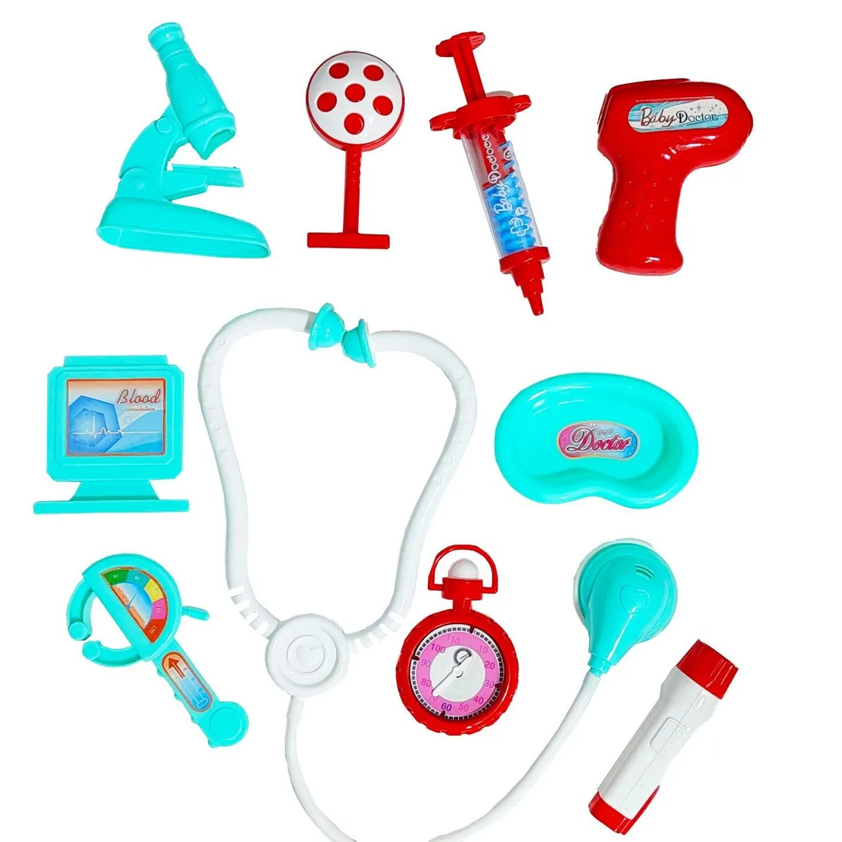 DAYOSHOP - Set Doctor Doctora Kit Medico Bebe Juguete Niños Dotaciòn