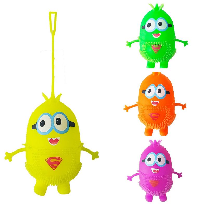 DAYOSHOP - Yoyo Juguete Luces Bolitrones Minions Antiestrés X 4 Unidade.