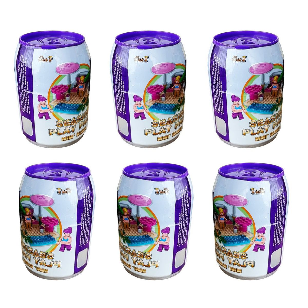 DAYOSHOP - Figura Armable Playa Mar Parque Personaje Juguete Didactico