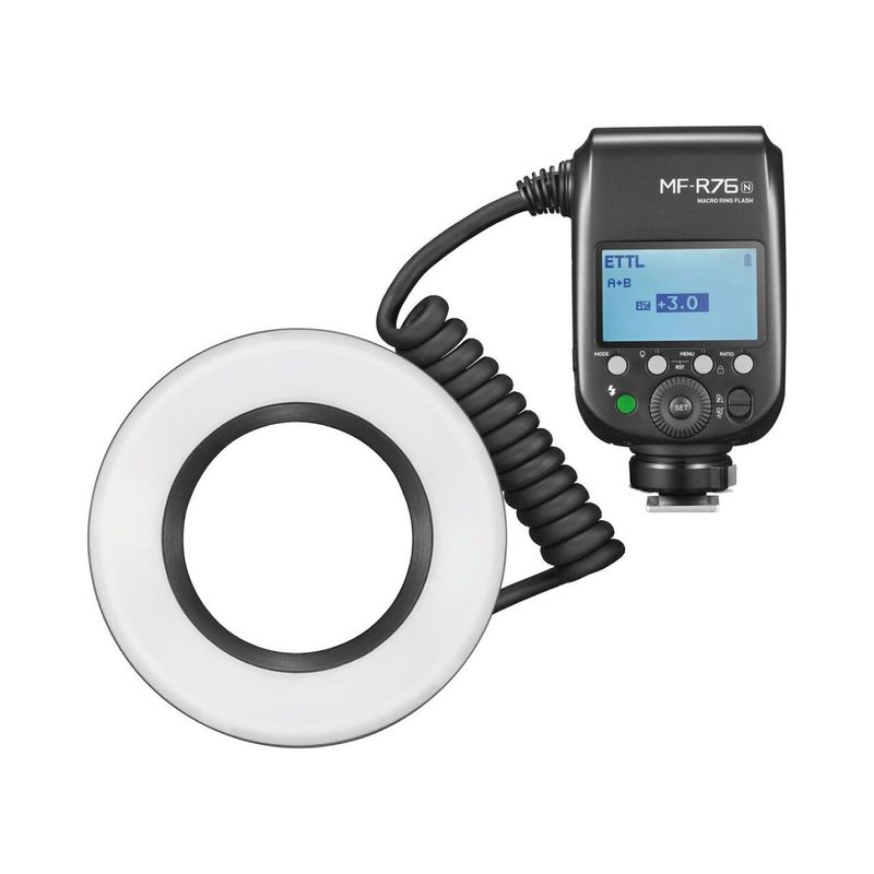 GODOX - Godox MF-R76N TTL Macro Ring Flash Nikon