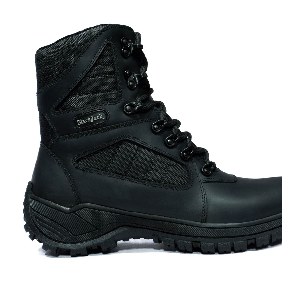 HERREROS - Bota Hombre Militar -Herreros-  Navy Negro