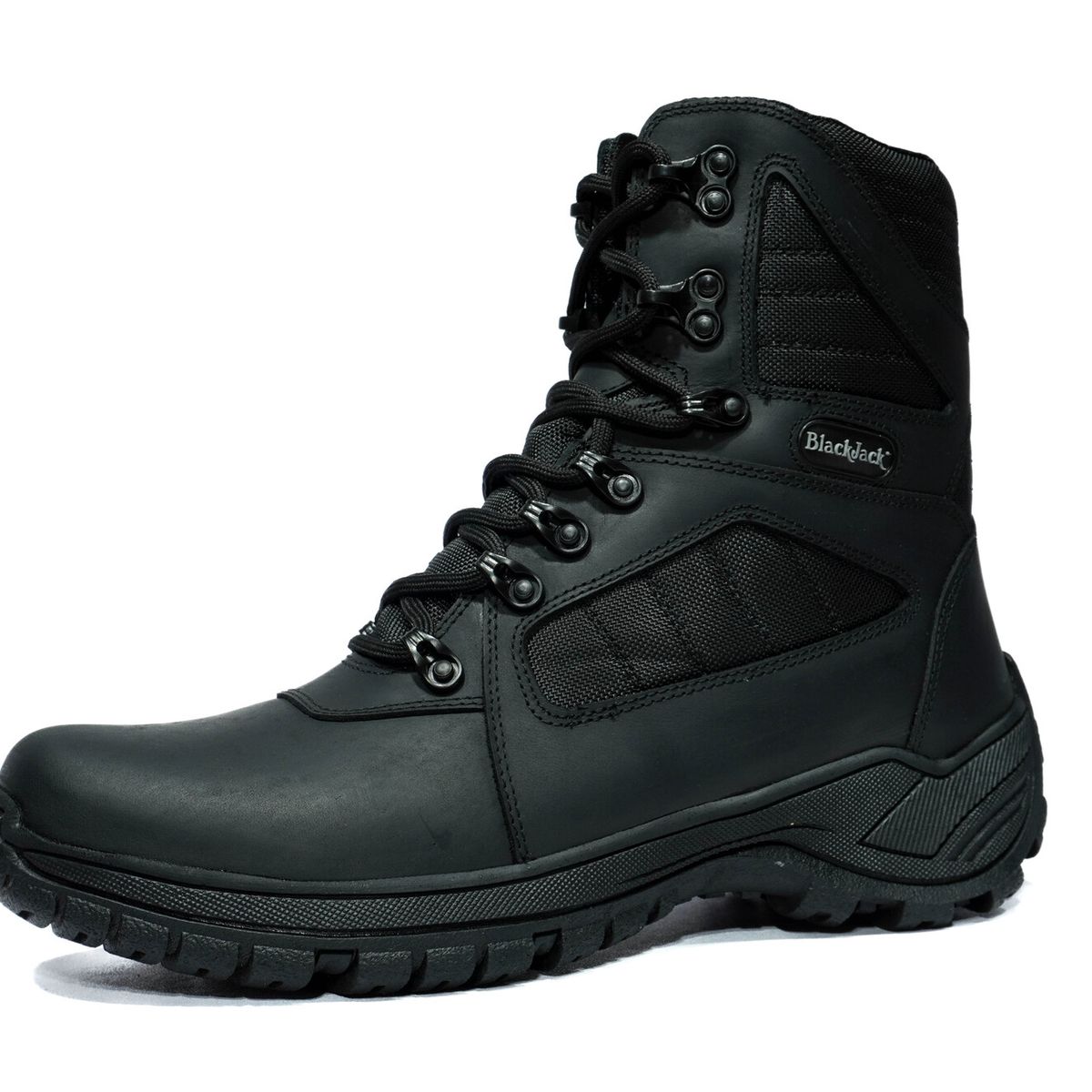HERREROS - Bota Hombre Militar -Herreros-  Navy Negro