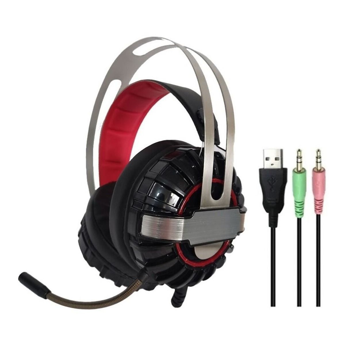 GENERICO - Diadema Gamer Ly806 Con Súper Bajos.