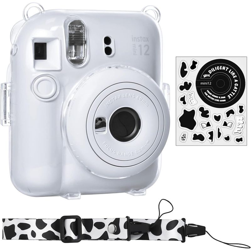 GENERICO - Protector Transparente para cámara instax mini 12 - DISEÑO 1