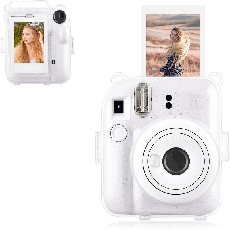 GENERICO - Protector para cámara instax mini 12 - T. Escarchado