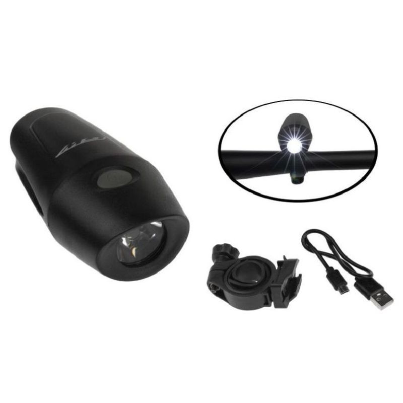 GW - Luz Gw Delantera Led Recargable Linterna 100 Lumen Bicicleta