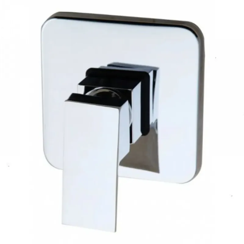 GENERICO - Mezclador Monocontrol Diseño Cuadrado Premium Para Ducha