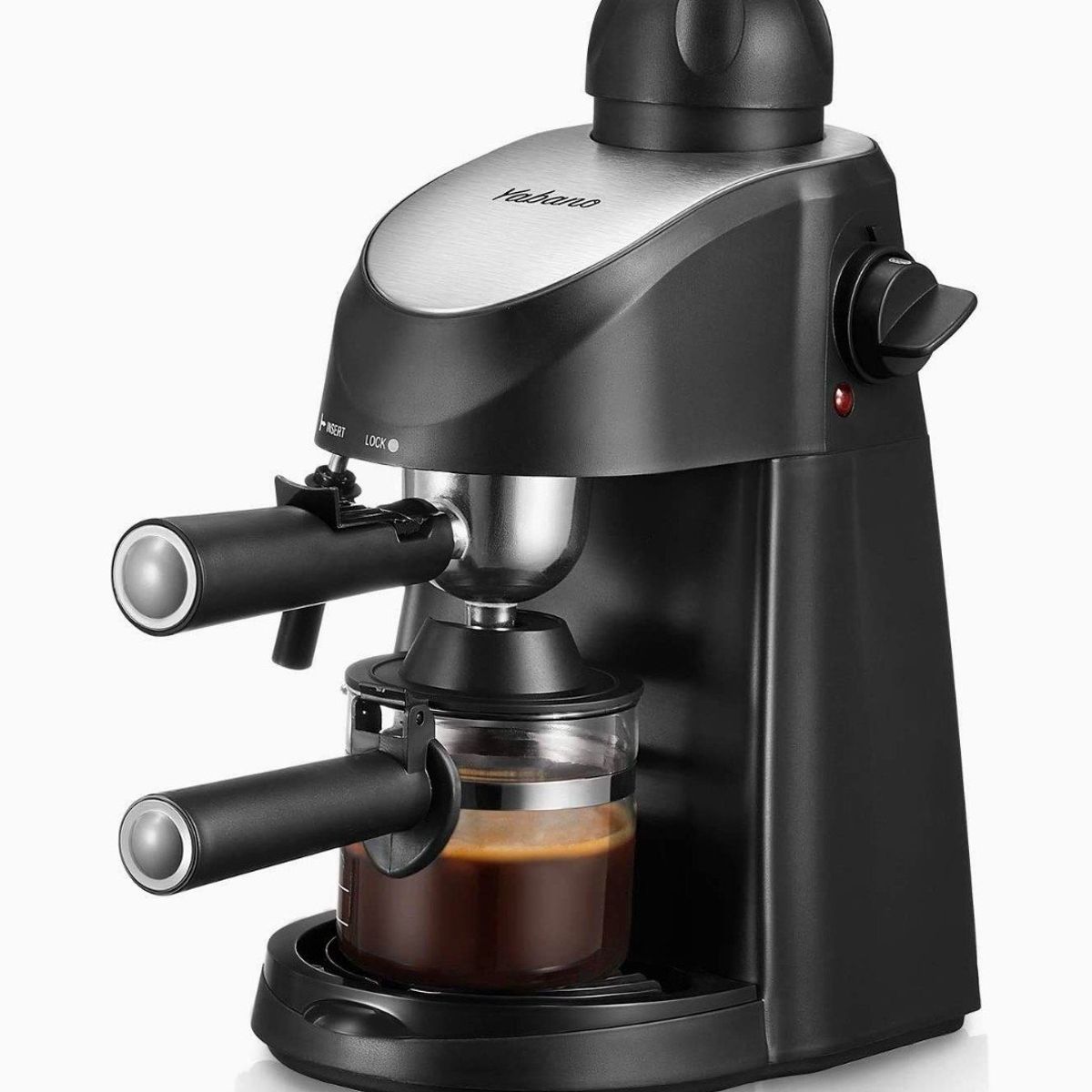GENERICO - maquina cafetera expresó capuchino latte  espumador de leche YABANO®