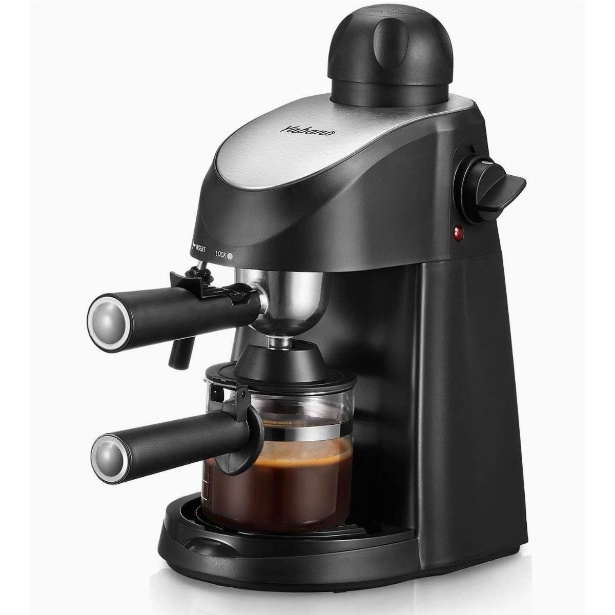GENERICO - maquina cafetera expresó capuchino latte  espumador de leche YABANO®