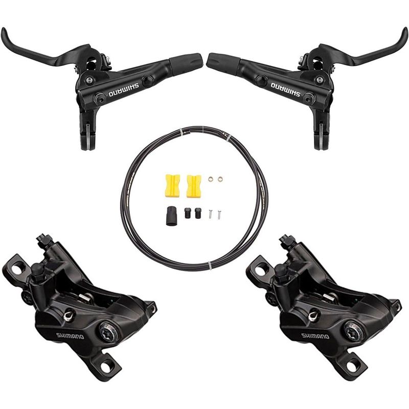 SHIMANO - Kit Freno Disco Shimano Hidráulico Mt520 4 Pistones Completo