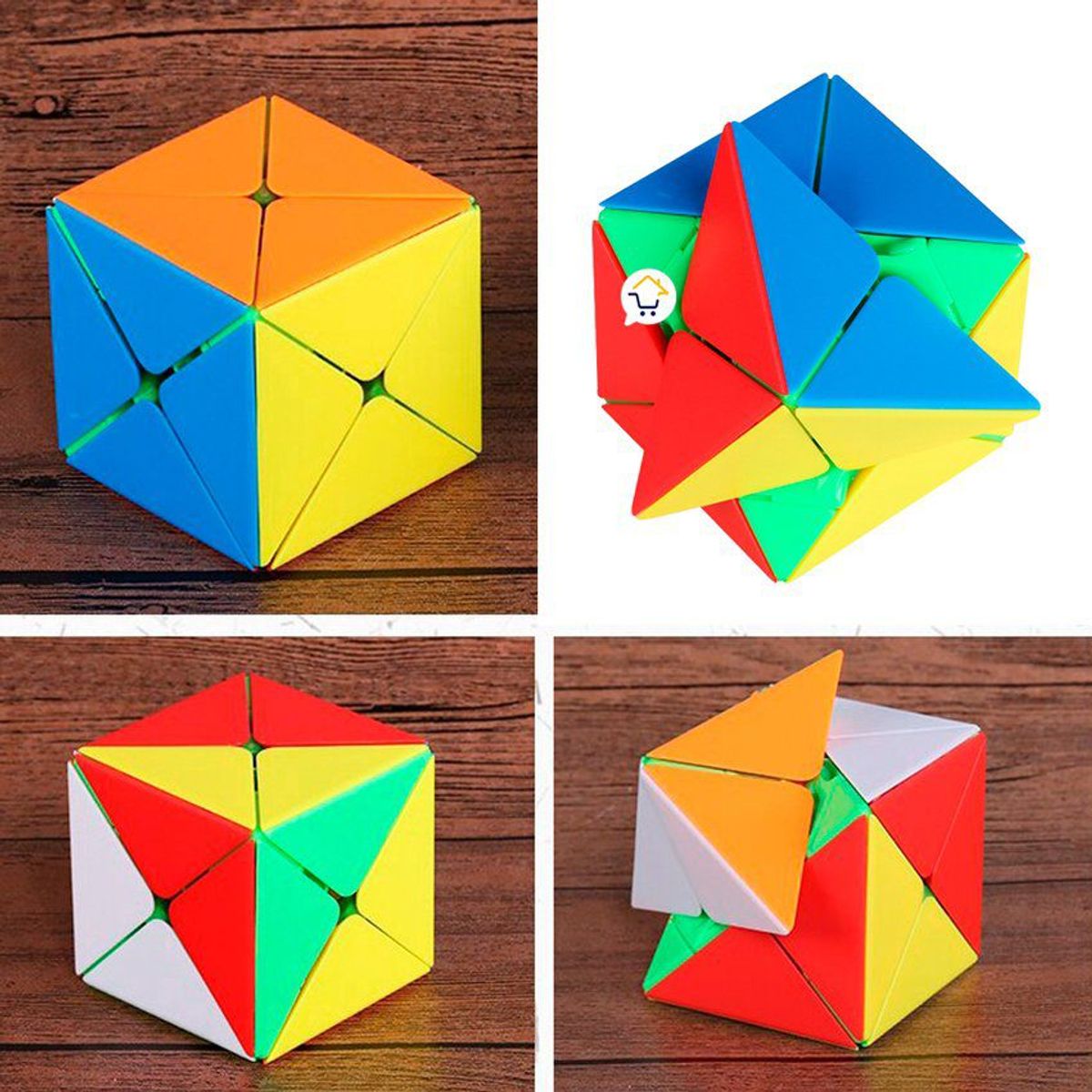 COMPRALOENCASA COM - Cubo Rubik 5.5 cm Cubo Mágico Colores 126561