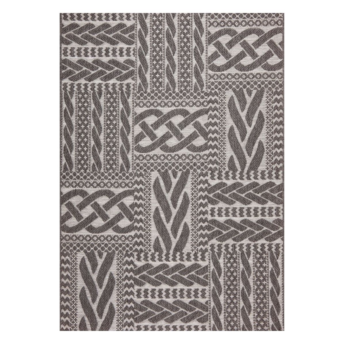 DECONCEPT - Alfombra Tapete Decorativo Deconcept Jersey Home 6729-E644 120x170cm