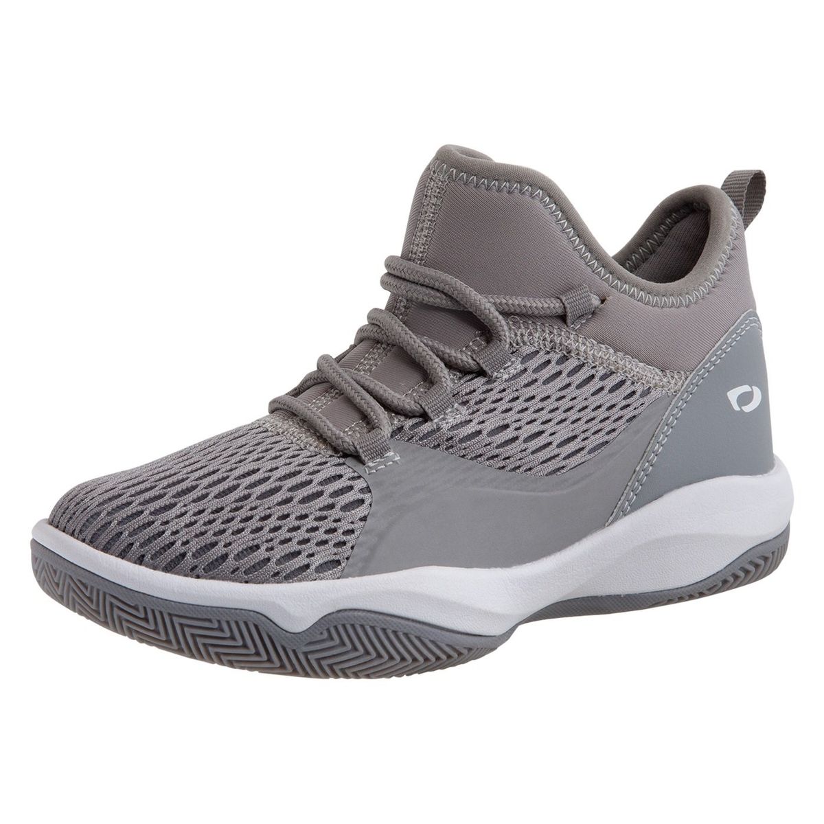 JACK&JONES - Tenis clutch para niños cross trekkers 190054 gris claro