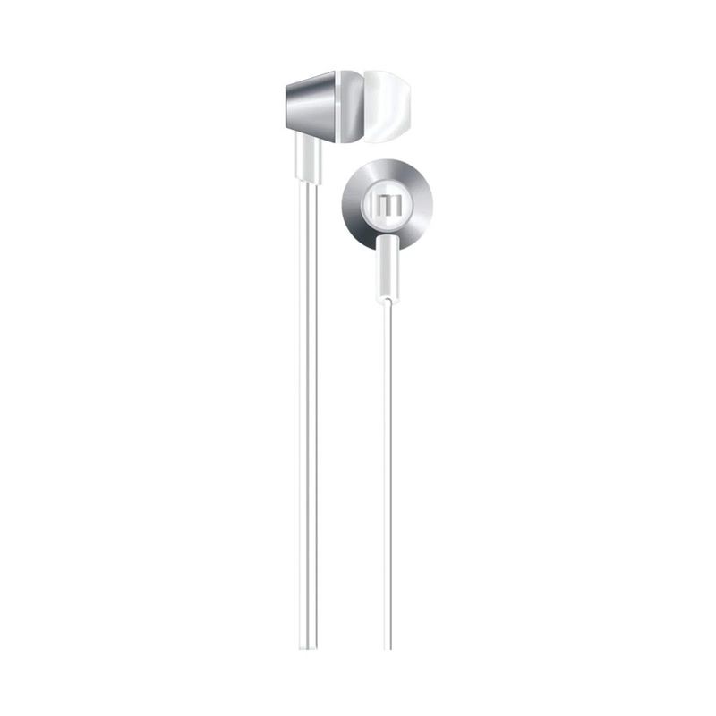 MAXELL - MAXELL AUDIFO IMETALZ METALLIC EARBUDS WHITE