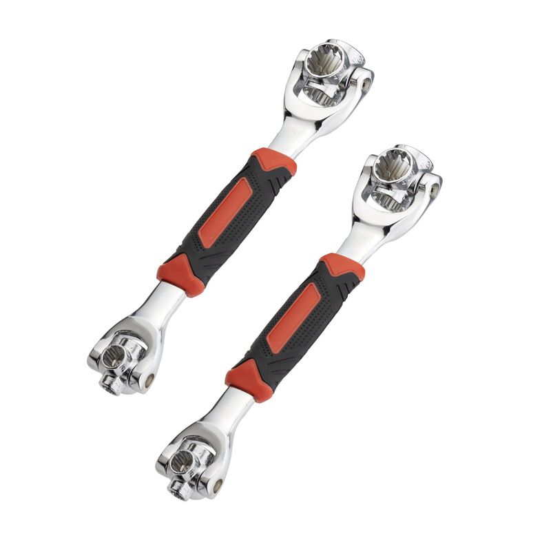 ENERGY PLUS - 2 Llaves universales 48en1 herramienta ajustable 360 grados