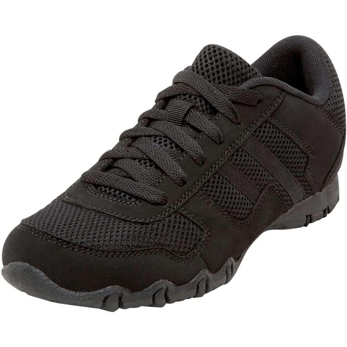JACK&JONES - Tenis pique para mujer  cross trekkers 190619 negro