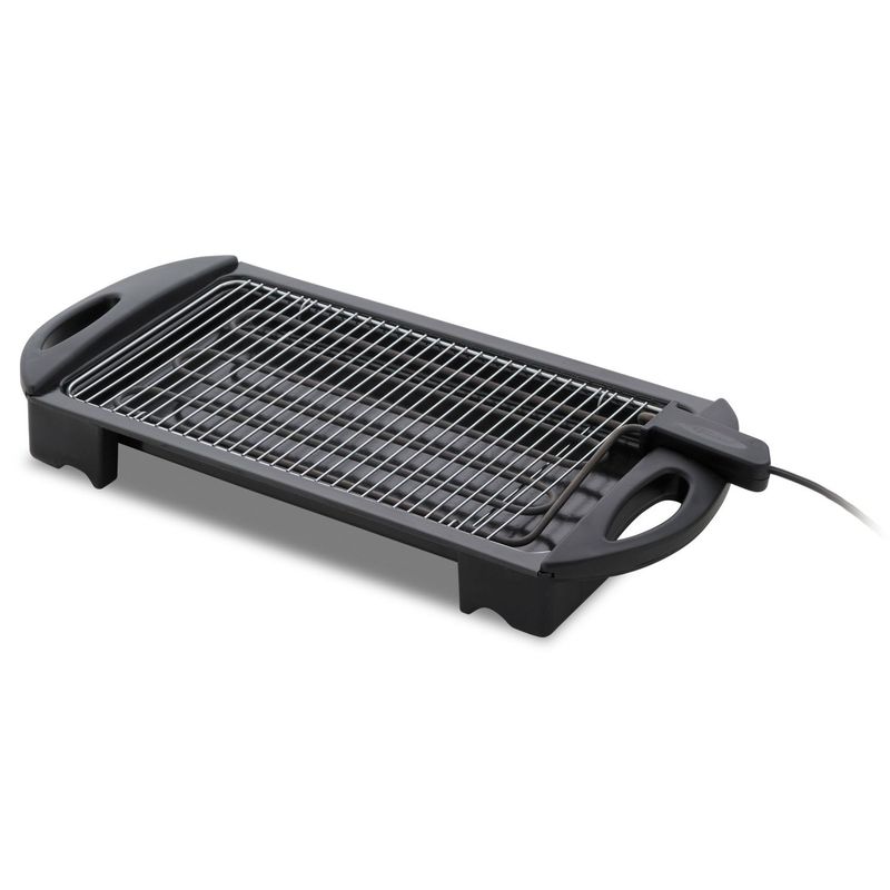 FISCHER - Parrilla Eléctrica Grill Marca Fischer Negro.