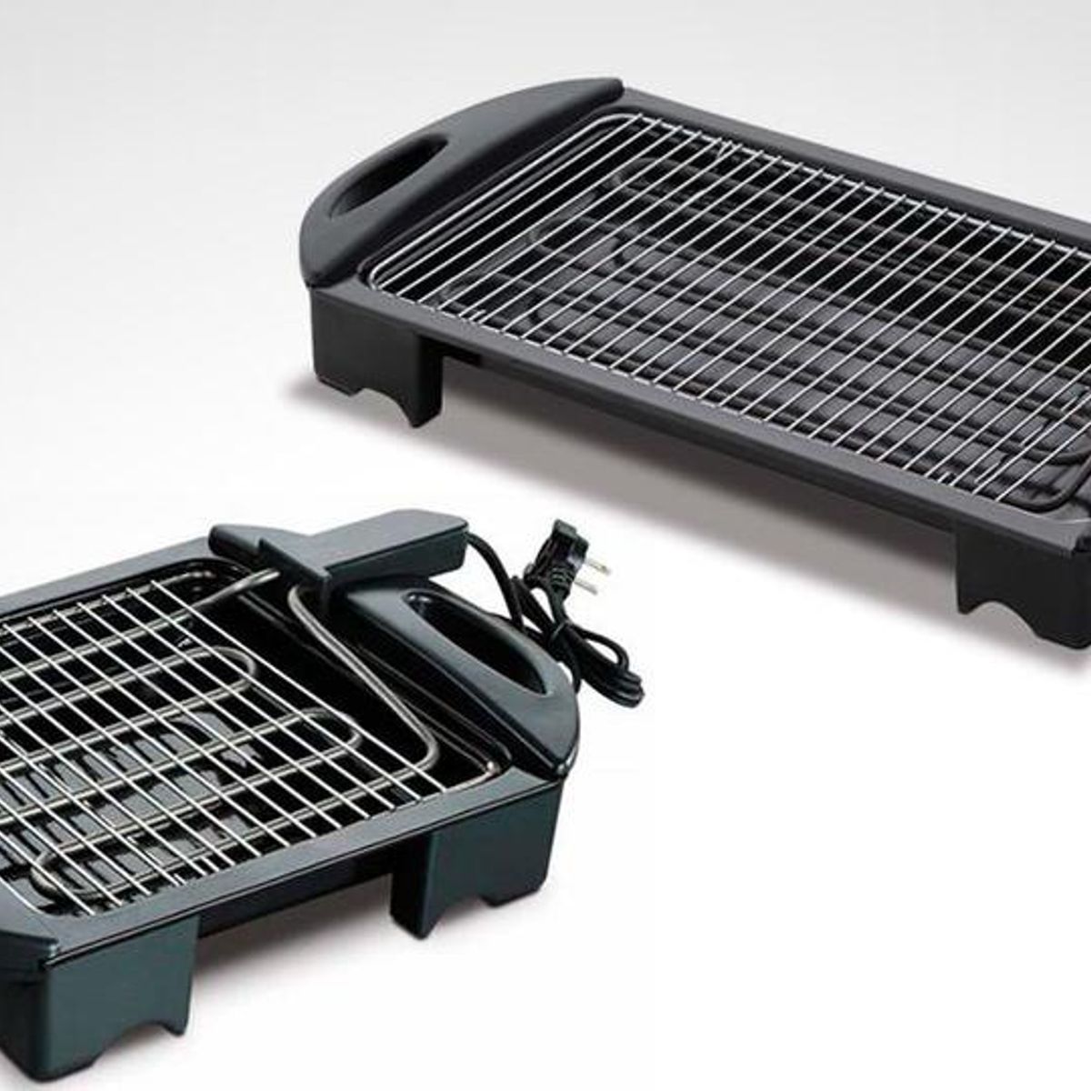 FISCHER - Parrilla Eléctrica Grill Marca Fischer Negro