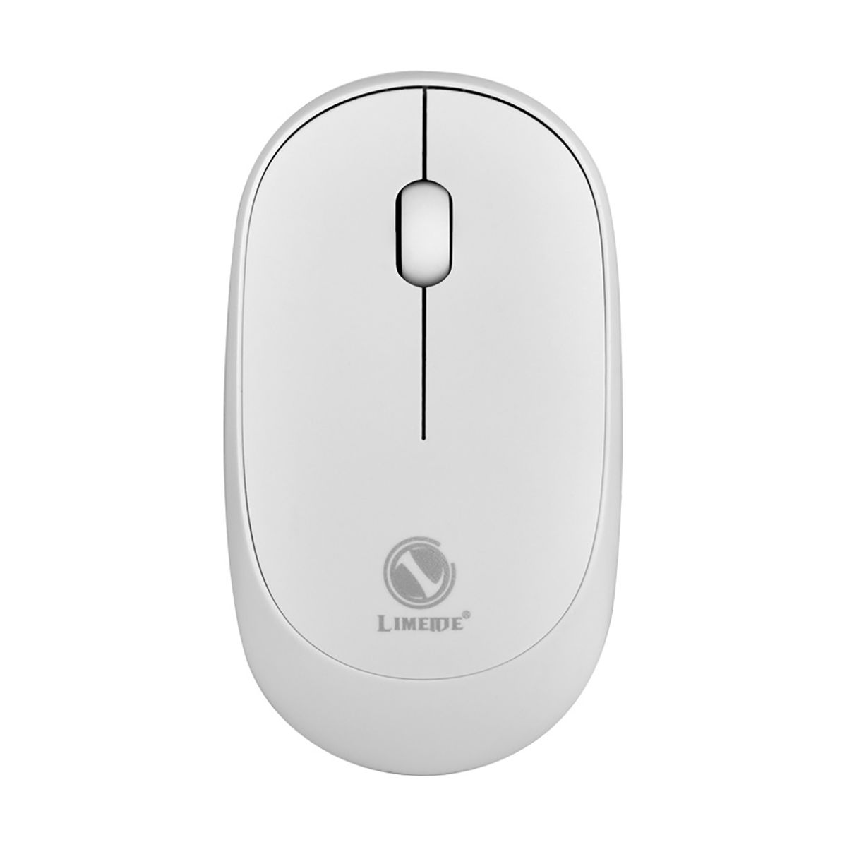 GENERICO - Mouse inalámbrico de 24G ultrafino portátil incluye pila Blanco