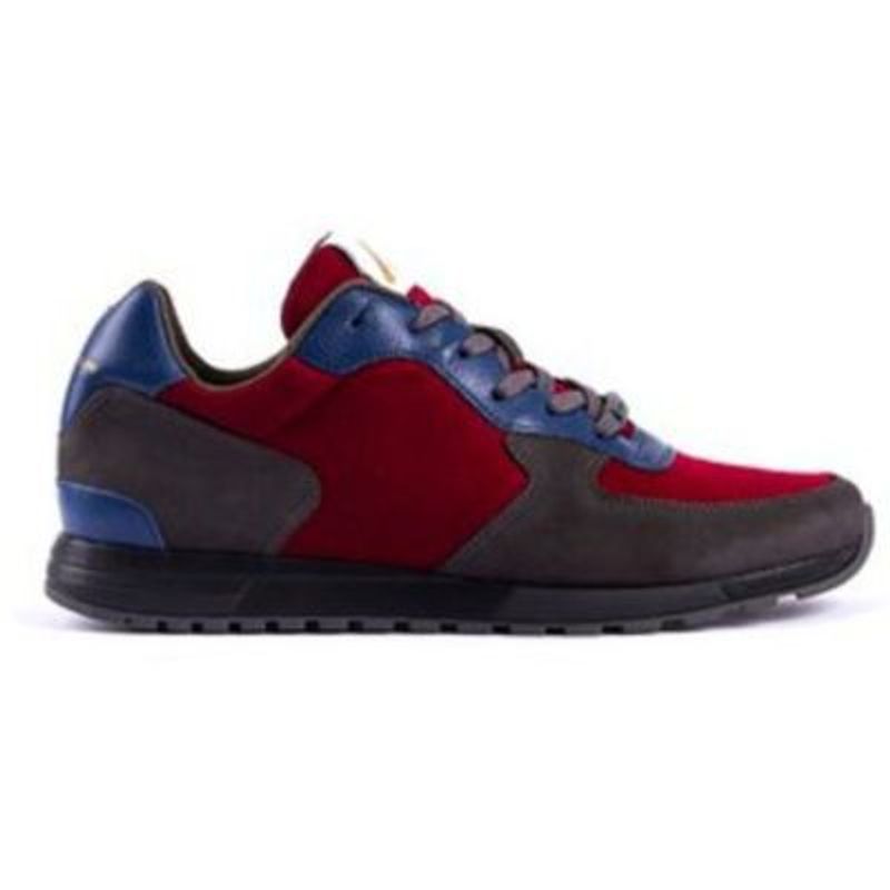 AMBITIOUS - Tenis Casuales Estilo Deportivo  DE-5564AM.4 Bordeo - Azul