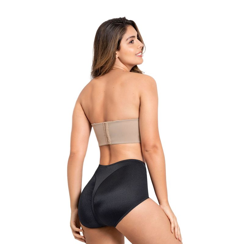 LEONISA - Panty clásico tiro alto de control de abdomen.