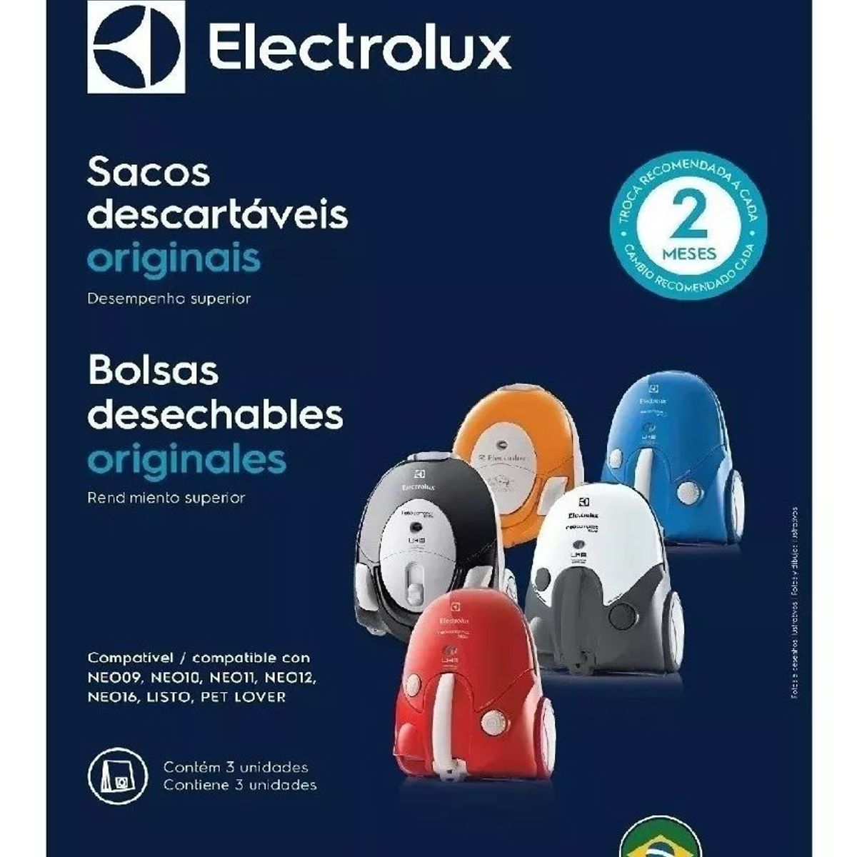 ELECTROLUX - Bolsas Para Aspiradora Electrolux Listo Originales