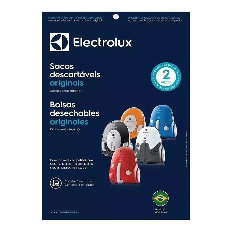 ELECTROLUX - Bolsas Para Aspiradora Electrolux Listo Originales