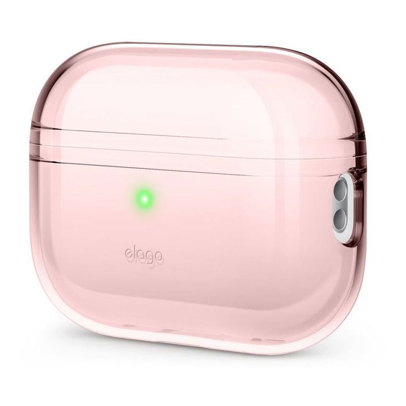 ELAGO - ELAGO Estuche Compatible Airpods Pro 2 Clear Rosado