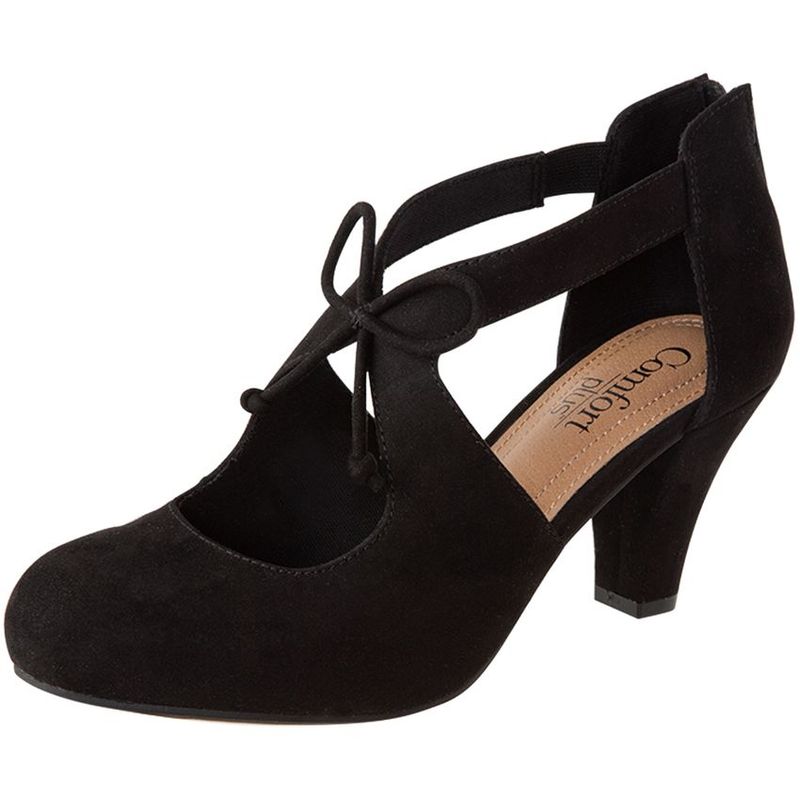 COMFORT PLUS - Tacones harris para mujer comfort plus 191714 negro